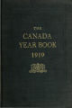 Canada Year Book Cover 1919