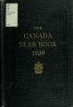Canada Year Book Cover 1939