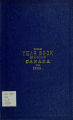 Canada Year Book Cover 1869