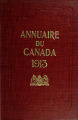 Page couverture de l'Annuaire du Canada 1913