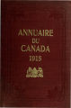 Page couverture de l'Annuaire du Canada 1915