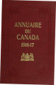 Page couverture de l'Annuaire du Canada 1916-17
