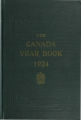 Canada Year Book Cover 1924