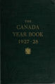 Canada Year Book Cover 1927-28