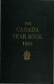 Canada Year Book Cover 1933