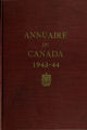 Page couverture de l'Annuaire du Canada 1943-44