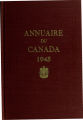 Page couverture de l'Annuaire du Canada 1945