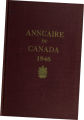 Page couverture de l'Annuaire du Canada 1946