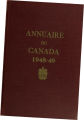 Page couverture de l'Annuaire du Canada 1948-49