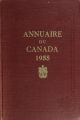 Page couverture de l'Annuaire du Canada 1955