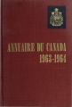 Page couverture de l'Annuaire du Canada 1963-64