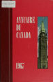 Page couverture de l'Annuaire du Canada 1967