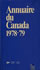Page couverture de l'Annuaire du Canada 1978-79